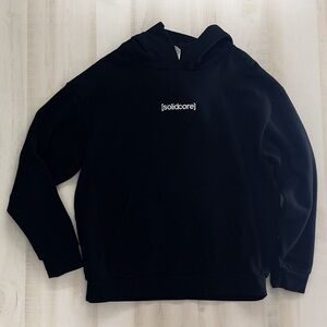 SOLIDCORE solidays 2024 black hoodie pullover sweatshirt embroidered XL